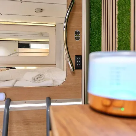 Kapslový hotel Capsule Lublaň